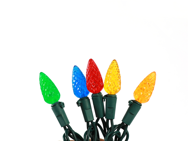  LED 50CT C6 PINE CONE LIGHT SET