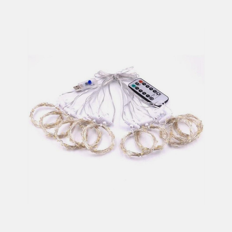 Multiple Modes LED Curtain Lights for Window and Wall Decoration
