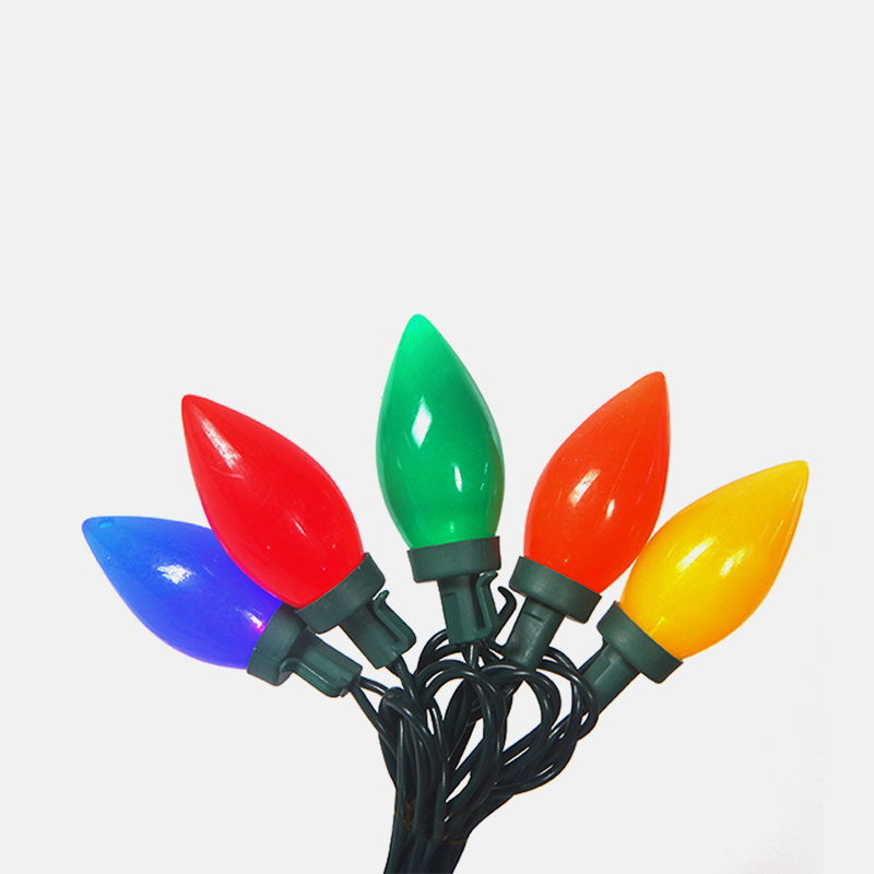 25 Diamond C9 LED Light Set