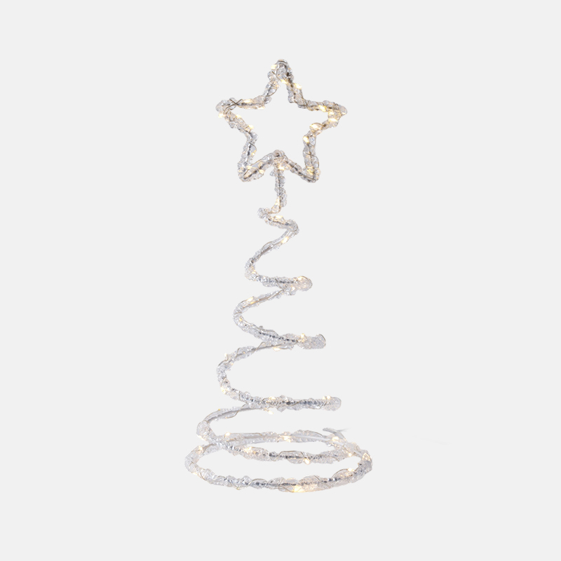3D Star-shaped Spiral Tree-shaped Acrylic LED Decorative Lights