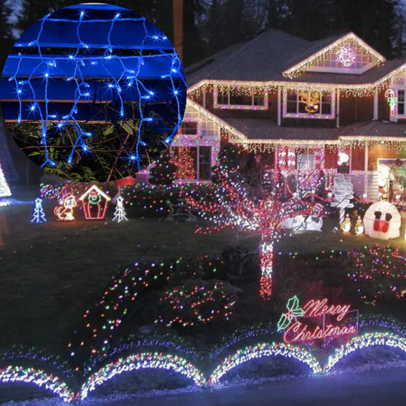 100 Icicle Garland Light Set