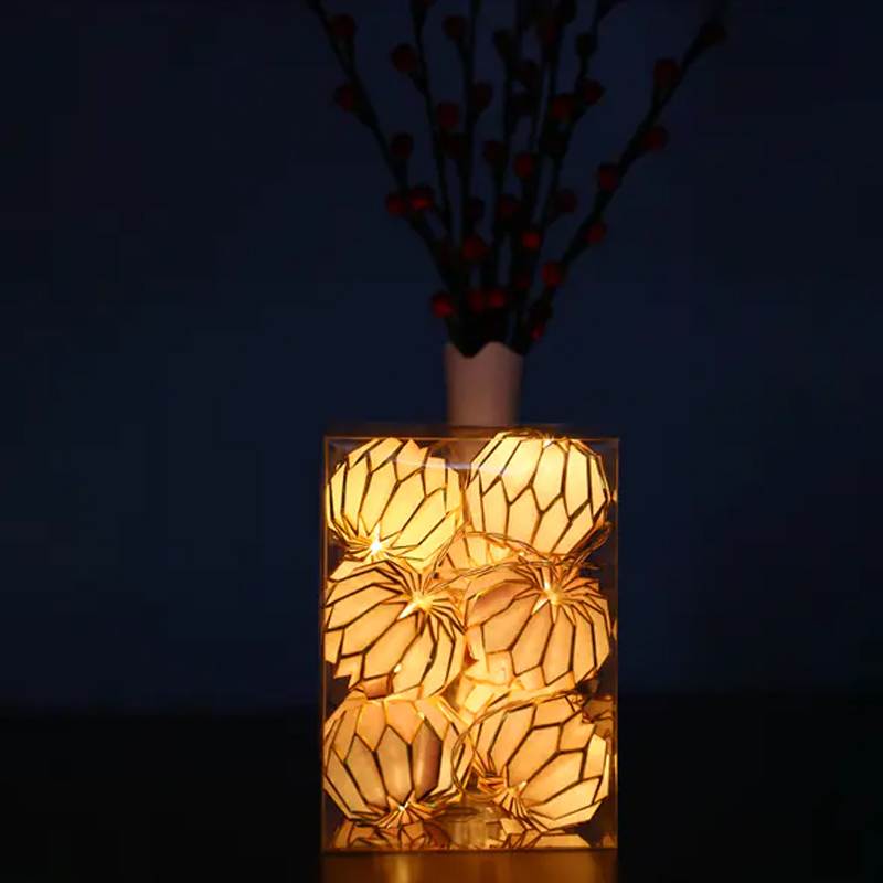 Pumpkin Shaped LED Battery Holiday Lights
