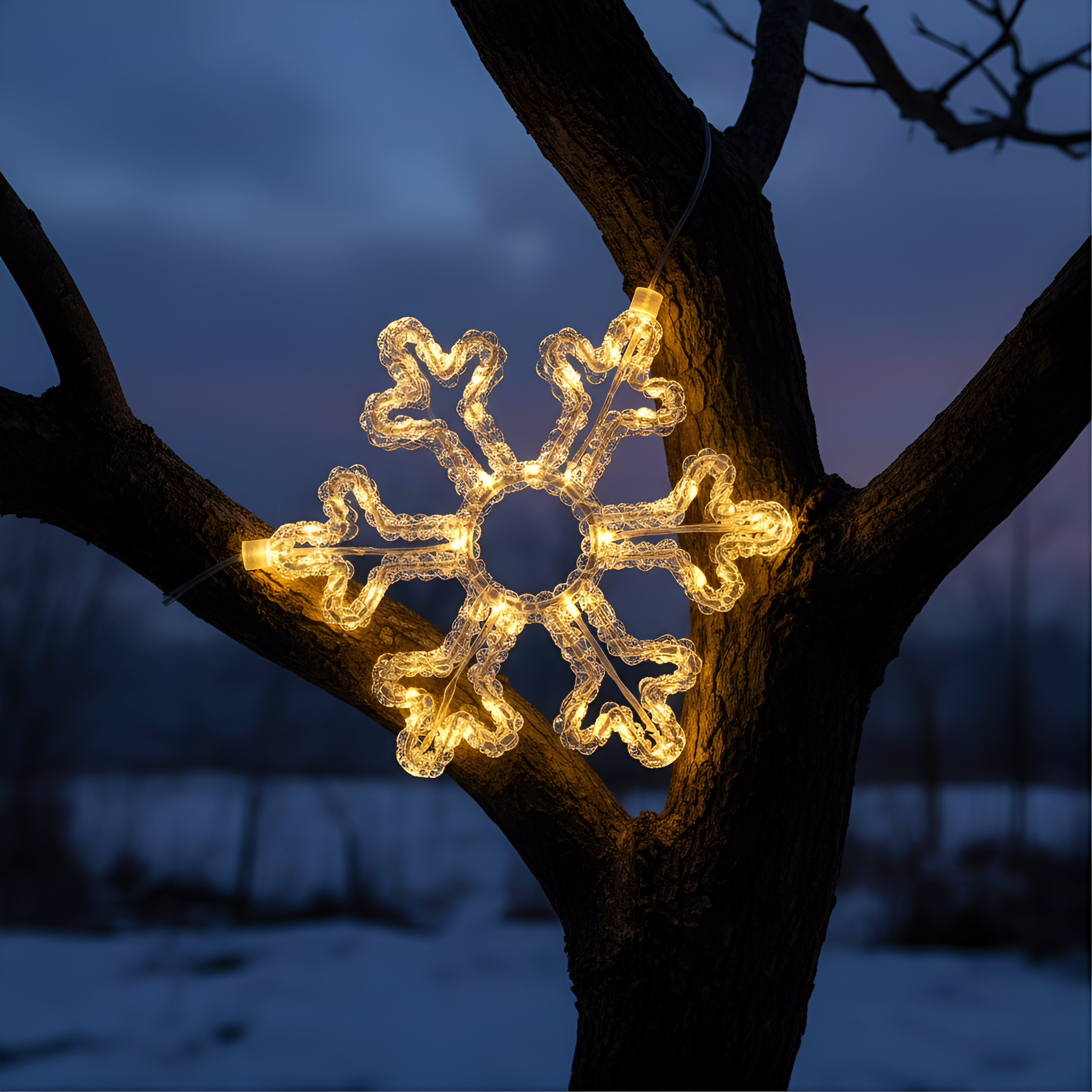 Snowflake Acrylic LED Decorative Lights