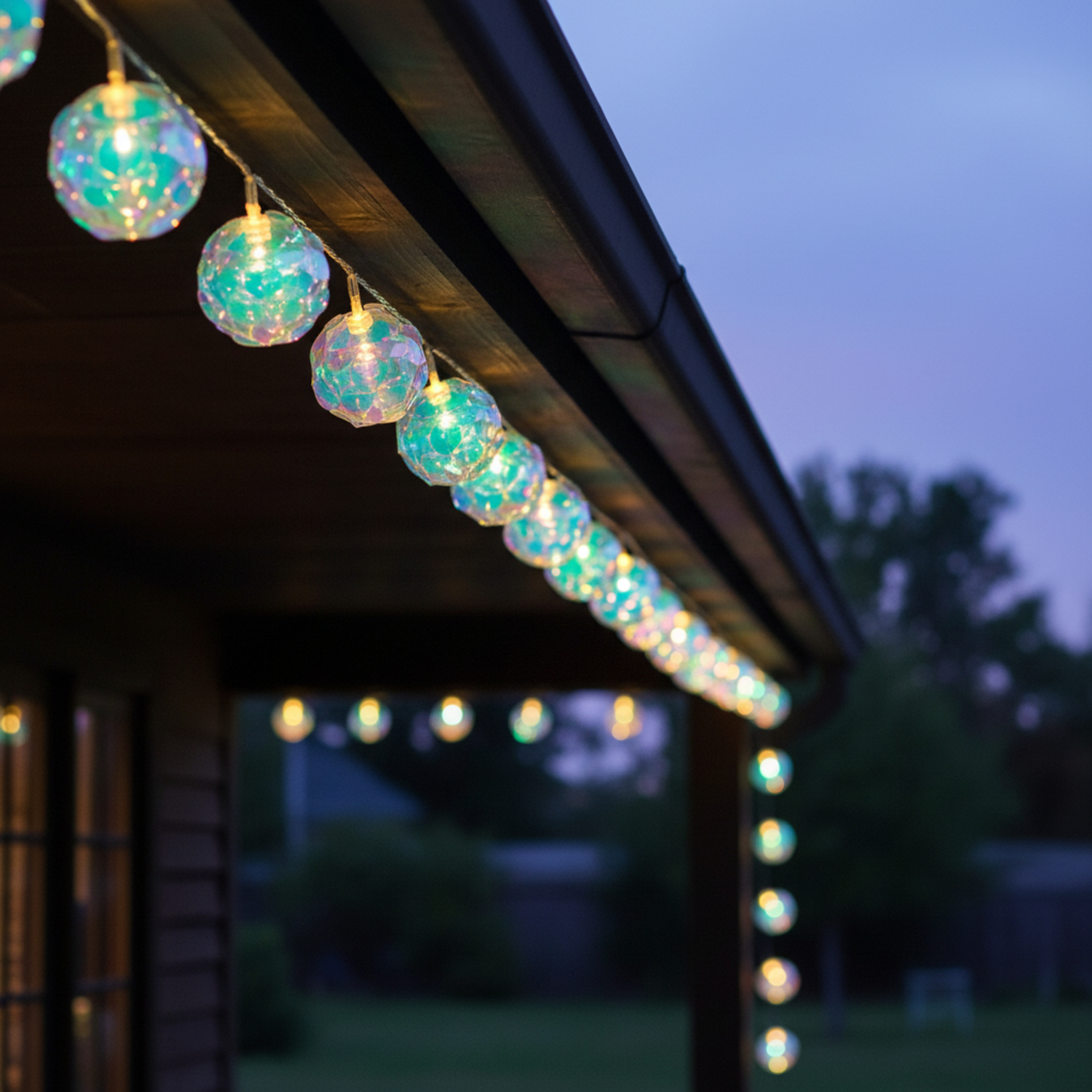 Flower LED 10 Battery Holiday Light Set