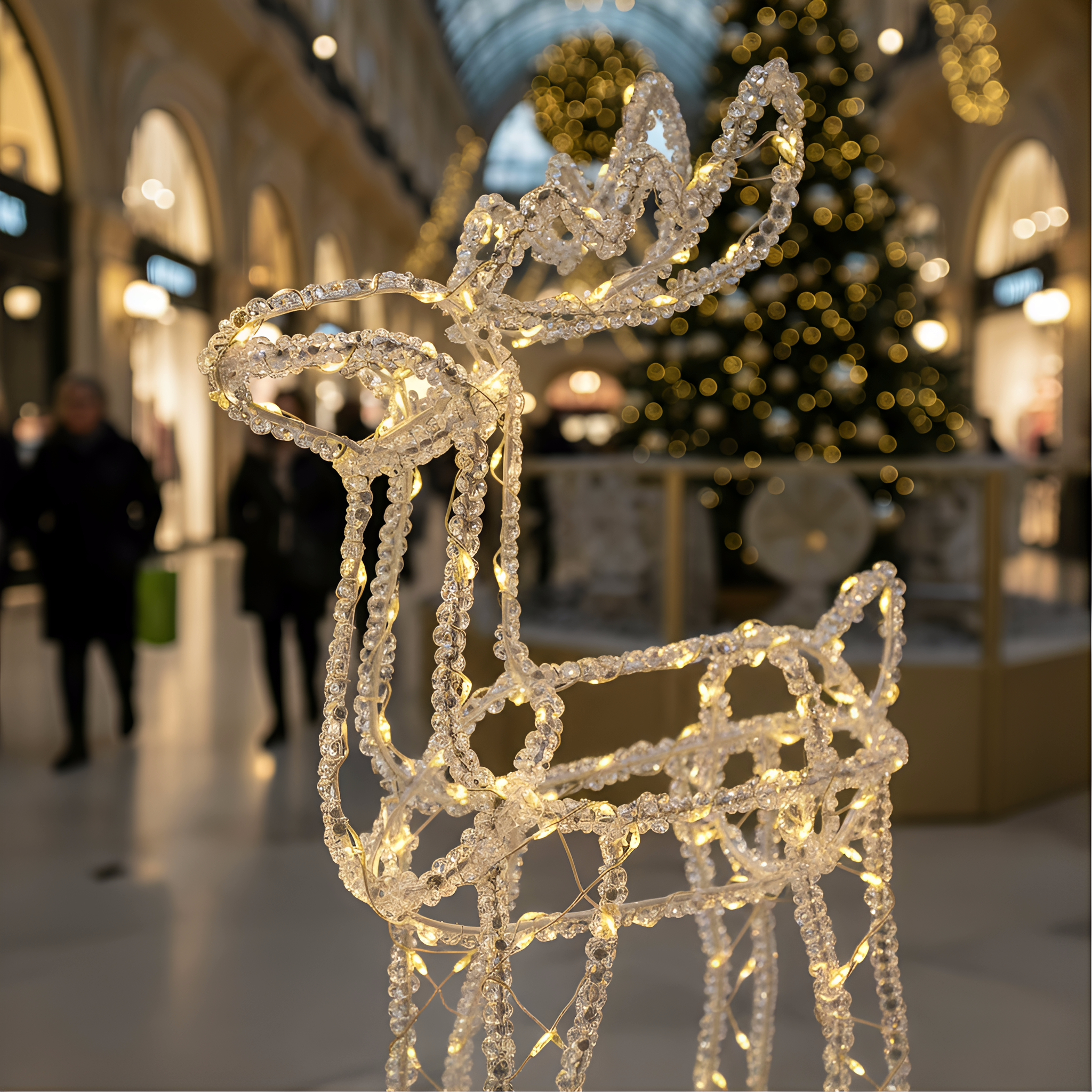 Standing Deer Acrylic LED Decorative Lights