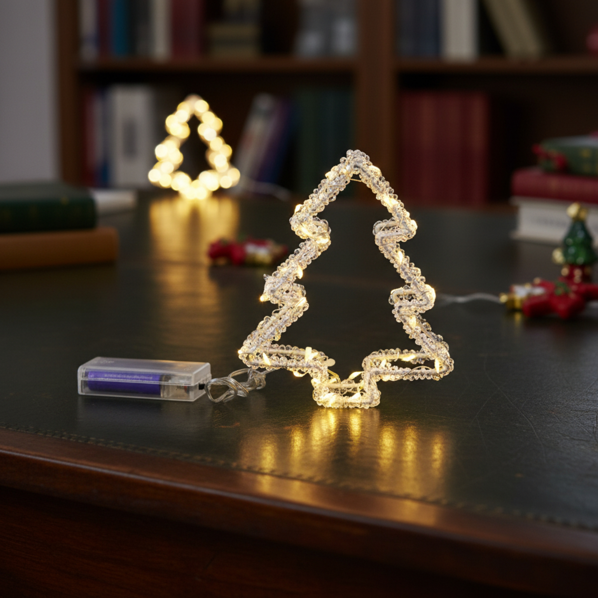 Christmas Tree Shaped Acrylic LED Decorative Lights