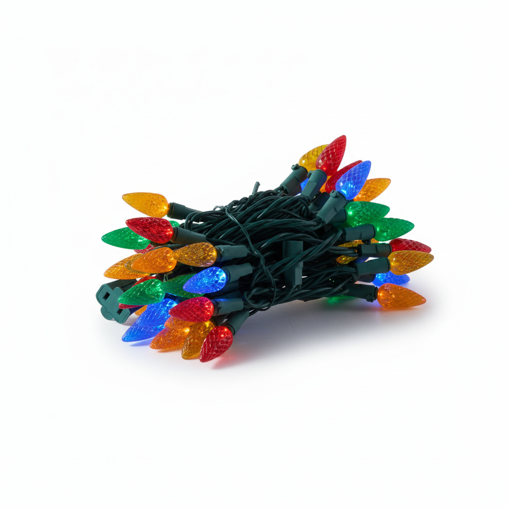 50 Pine Cone LED Light Set