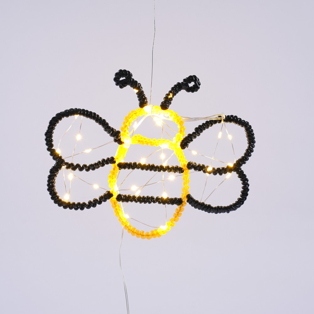 bee LED Decorative Lights with Silk Wrapped
