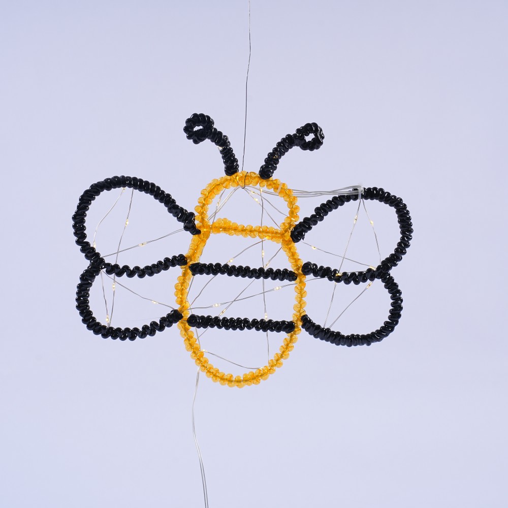 bee LED Decorative Lights with Silk Wrapped