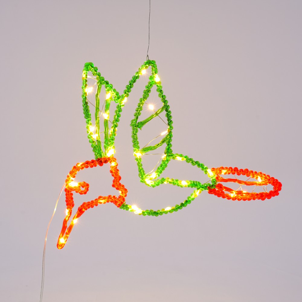 birdie LED Decorative Lights with Silk Wrapped-副本