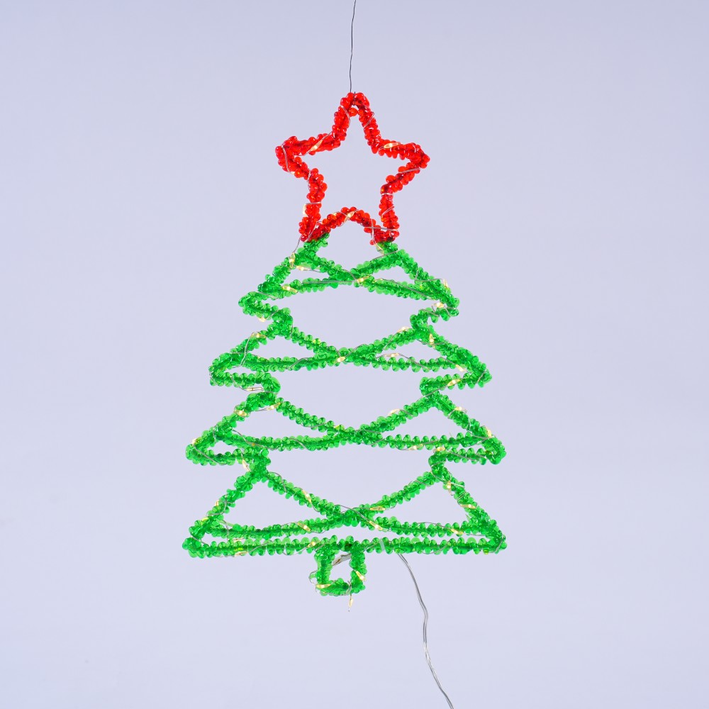 Tree LED Decorative Lights with Silk Wrapped