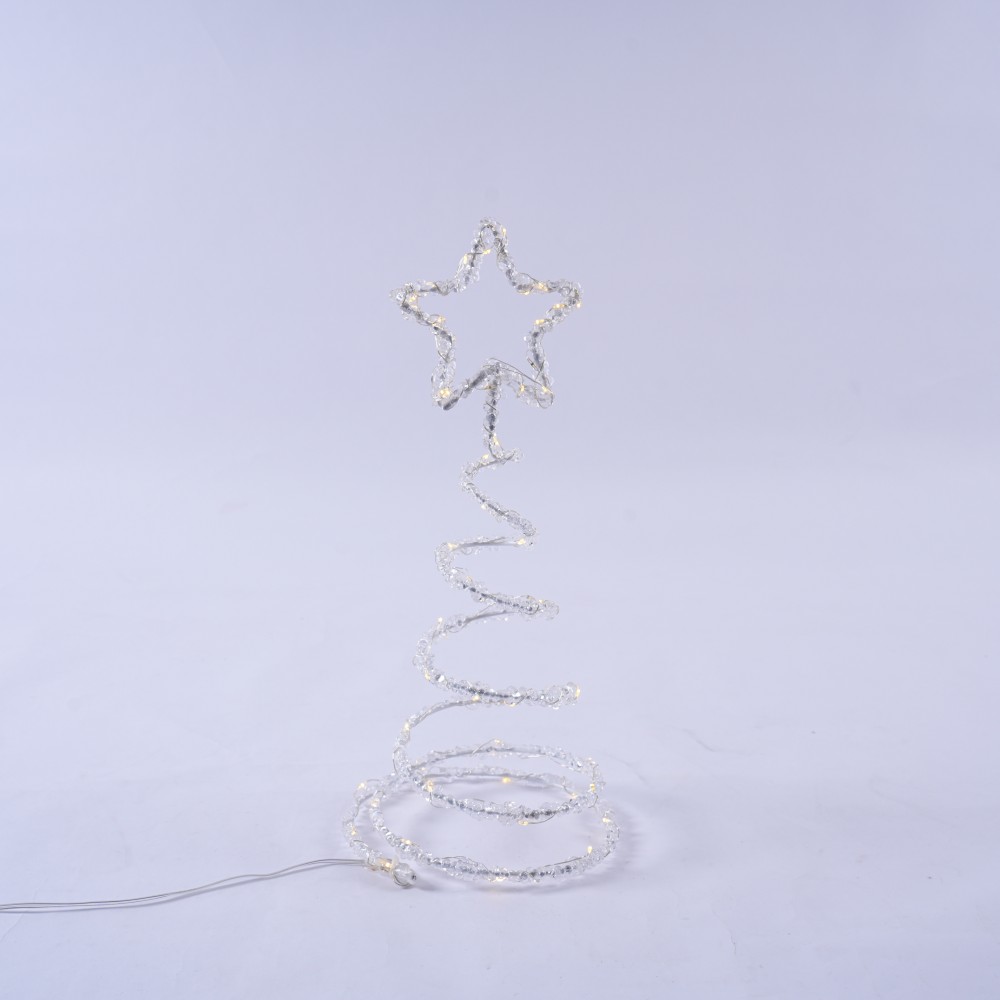3D Star-shaped Spiral Tree-shaped Acrylic LED Decorative Lights